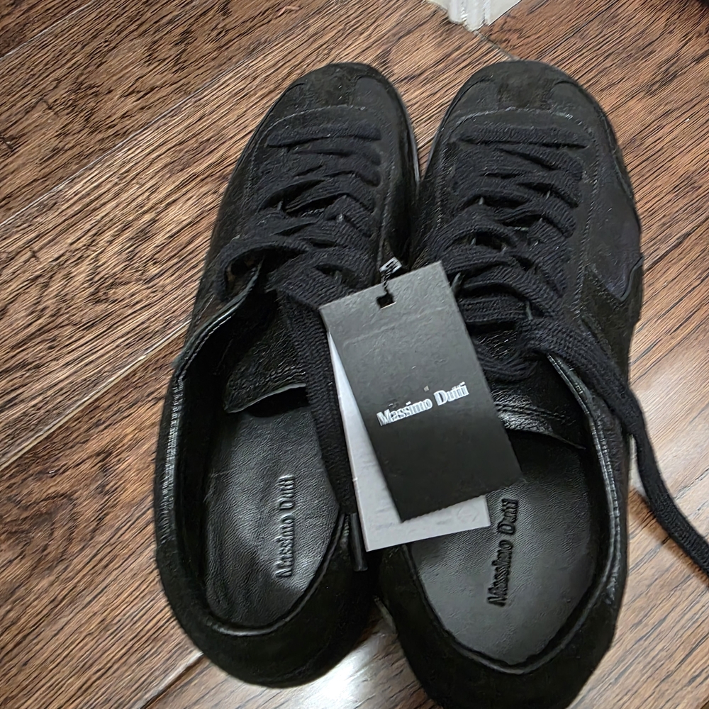 Massimo Dutti Black Men's Shoes